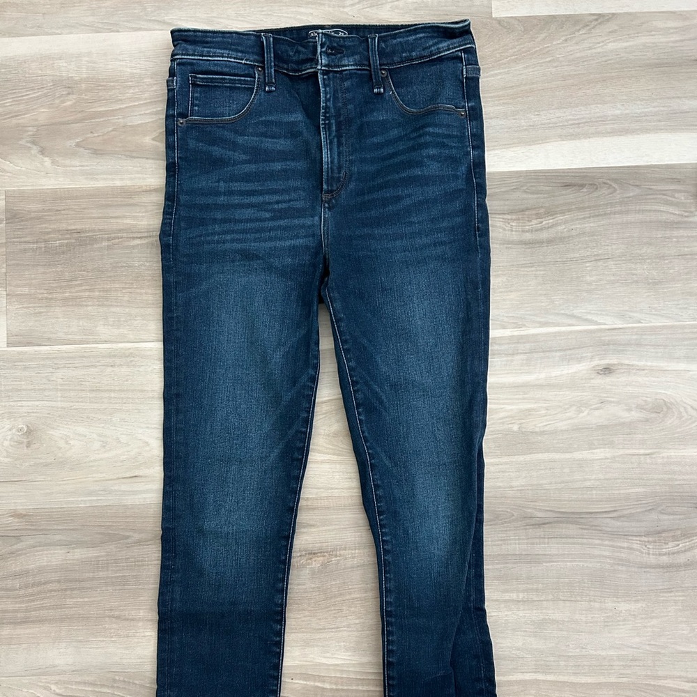Abercrombie High Rise Skinny Jeans